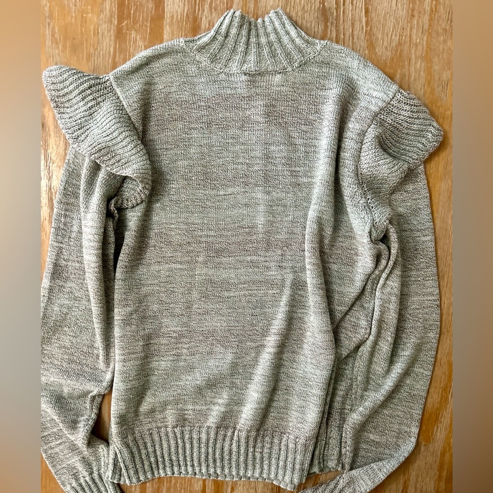 Candace Cameron Bure Ruffle-Shoulder Sweater - Picture 6 of 8